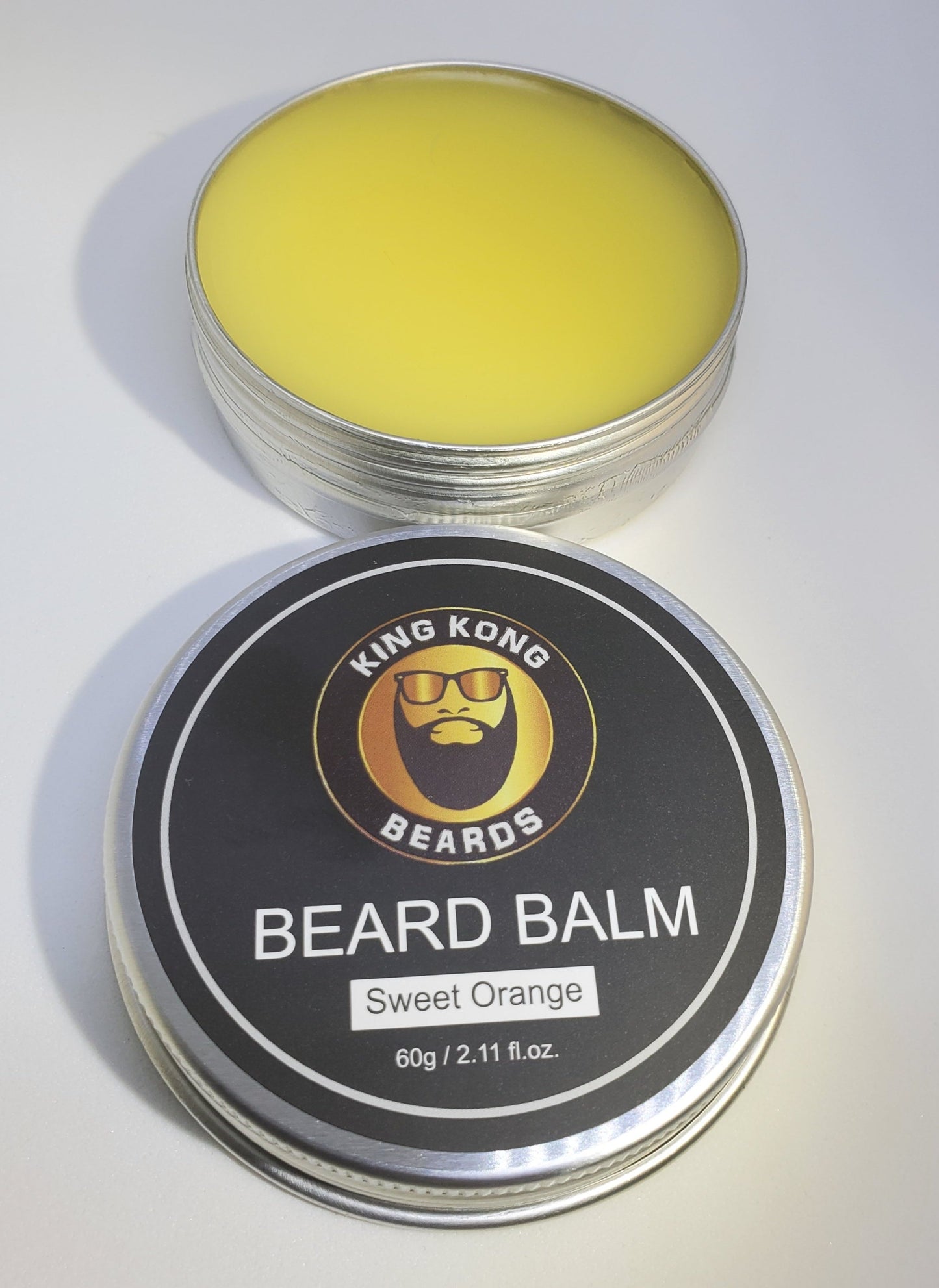 Beard Balm (60g)  <<Large Can>> Sweet Orange Scent