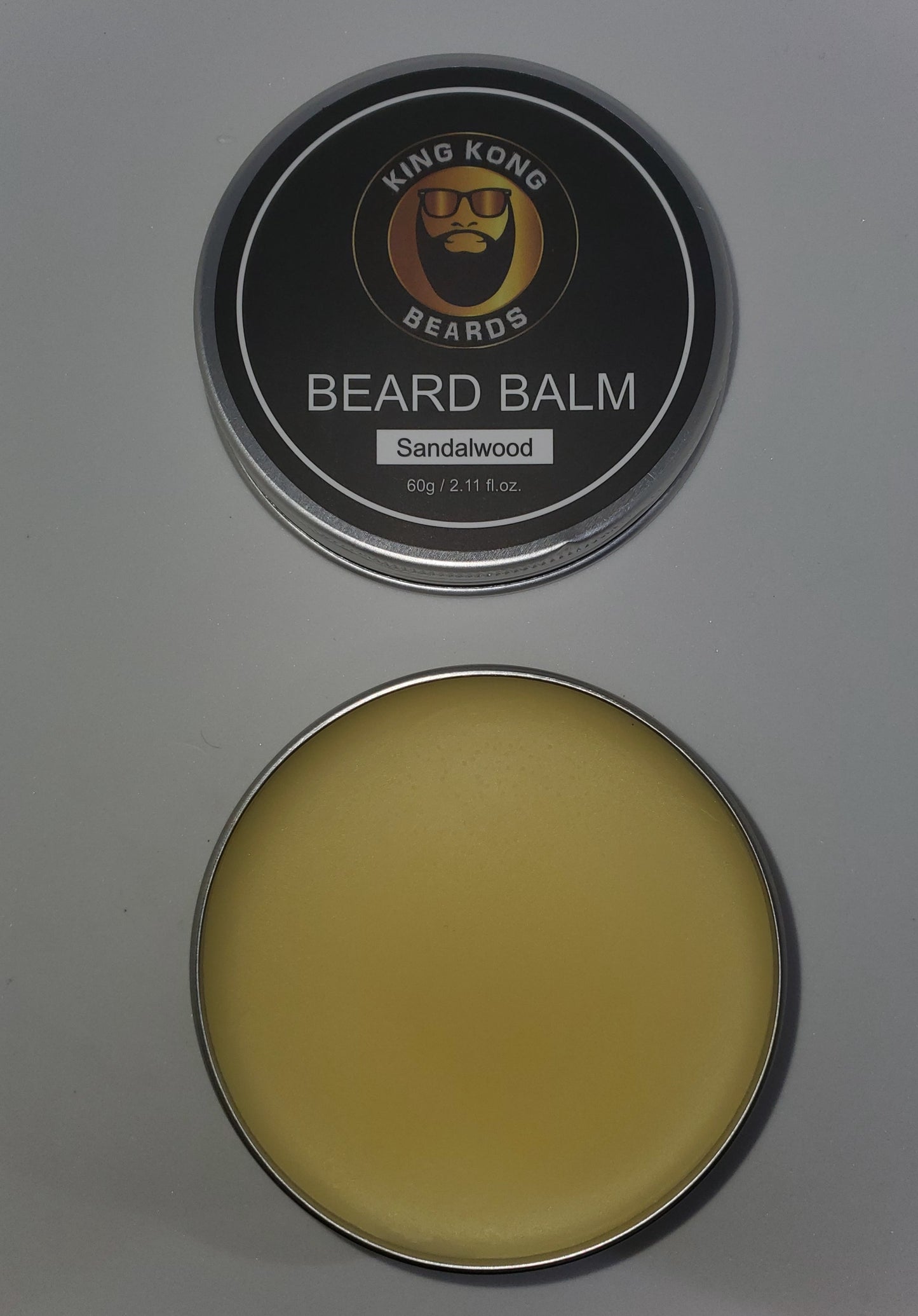 Sandalwood Beard Balm (60g)  <<Large Can>>