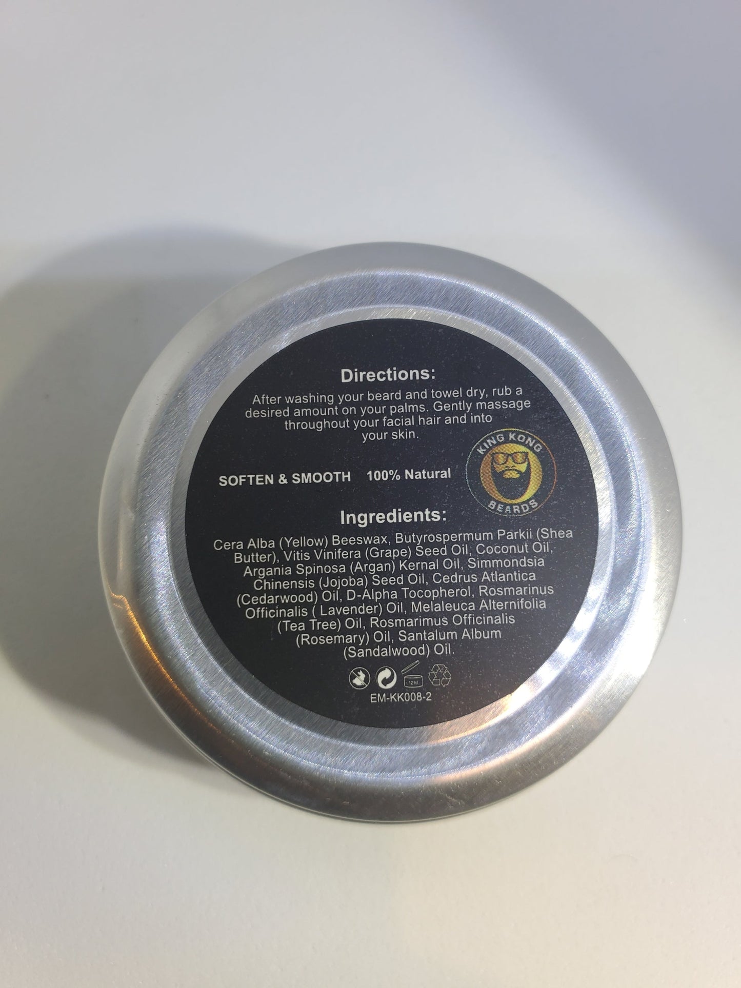 Sandalwood Beard Balm (40g)  <<Medium Can>>